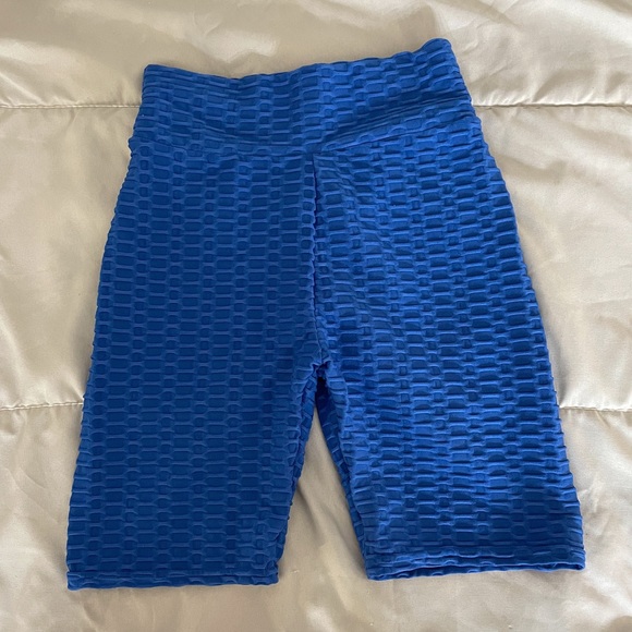 Blue biker shorts size XS - Picture 1 of 2